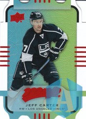 2015-16 Upper Deck MVP Teal - Level 1 Die Cut Jeff Carter #35